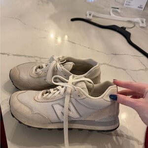 New Balance Off-White Lace-Up Sneakers